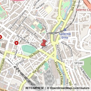 Mappa Via Nizza, 152, 84124 Salerno, Salerno (Campania)