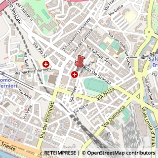 Mappa Via Nicola Aversano, 5, 84124 Salerno, Salerno (Campania)
