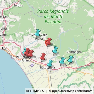 Mappa Corso Vittorio Emanuele III, 84096 Montecorvino Rovella SA, Italia (7.7225)