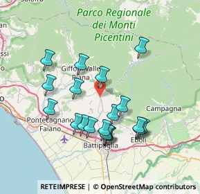 Mappa Corso Vittorio Emanuele III, 84096 Montecorvino Rovella SA, Italia (7.49737)