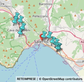 Mappa Piazza Sedile di Portarotese, 84125 Salerno SA, Italia (3.75545)