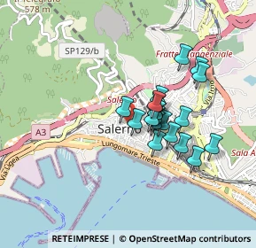 Mappa Piazza Sedile di Portarotese, 84125 Salerno SA, Italia (0.6935)