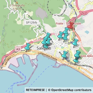 Mappa Piazza Sedile di Portarotese, 84125 Salerno SA, Italia (0.92929)