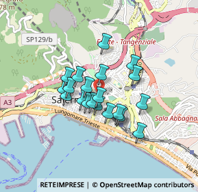 Mappa Via dei Principati, 84124 Salerno SA, Italia (0.6495)