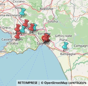 Mappa Via dei Principati, 84124 Salerno SA, Italia (12.4625)