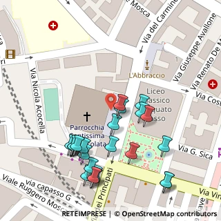 Mappa Via del Carmine, 84122 Salerno SA, Italia (0.075)