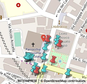 Mappa Via del Carmine, 84122 Salerno SA, Italia (0.075)