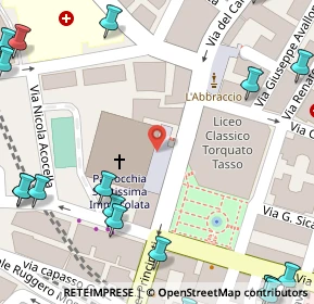 Mappa Via del Carmine, 84122 Salerno SA, Italia (0.1255)