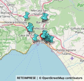 Mappa Via dei Principati, 84124 Salerno SA, Italia (4.272)