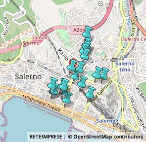 Mappa Via dei Principati, 84124 Salerno SA, Italia (0.3455)