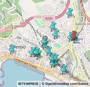 Mappa Via del Carmine, 84122 Salerno SA, Italia (0.495)