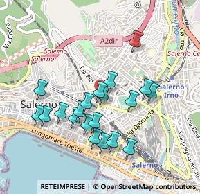 Mappa Via dei Principati, 84124 Salerno SA, Italia (0.4585)