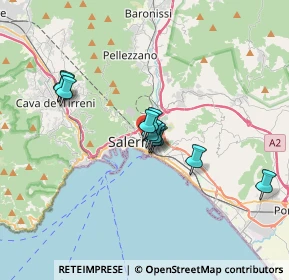 Mappa Via del Carmine, 84122 Salerno SA, Italia (2.76364)