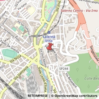 Mappa Via Capone Al., 33, 84134 Salerno, Salerno (Campania)