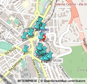 Mappa Via Capone Al., 84134 Salerno SA, Italia (0.191)