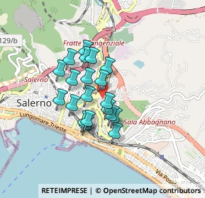 Mappa Via Capone Al., 84134 Salerno SA, Italia (0.672)
