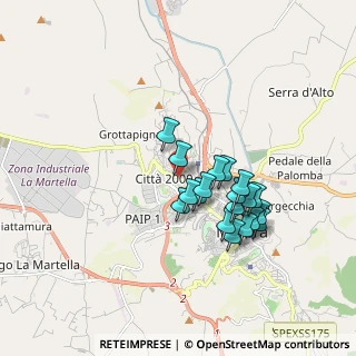 Mappa Via Gravina, 75100 Matera MT, Italia (1.60158)
