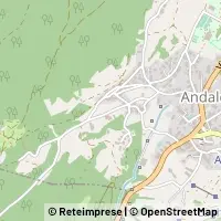 Karte Andalo