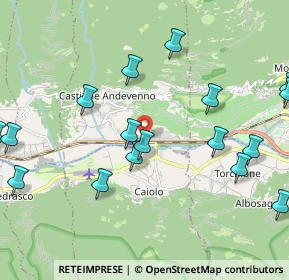 Mappa Strada Zona Commerciale, 23012 Castione Andevenno SO, Italia (2.7765)