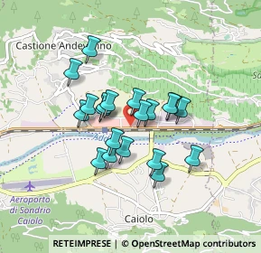 Mappa Strada Zona Commerciale, 23012 Castione Andevenno SO, Italia (0.64)