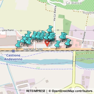 Mappa Strada Zona Commerciale, 23012 Castione Andevenno SO, Italia (0.16552)