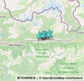 Mappa Strada Zona Commerciale, 23012 Castione Andevenno SO, Italia (39.05357)