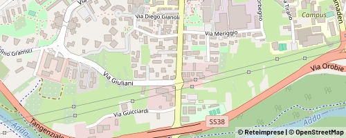 Mappa Sondrio