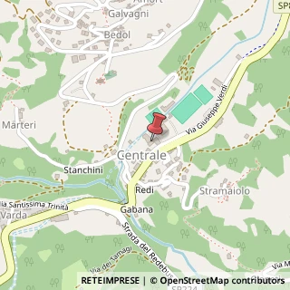 Mappa Via Giuseppe Verdi, 16, 38043 Bedollo, Trento (Trentino-Alto Adige)