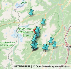 Mappa Via Pignole, 38080 Carisolo TN, Italia (10.81105)