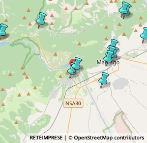 Mappa Via Roma, 33086 Montereale Valcellina PN, Italia (4.99154)