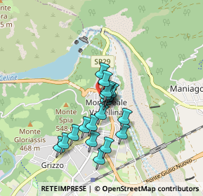 Mappa Via Roma, 33086 Montereale Valcellina PN, Italia (0.64)