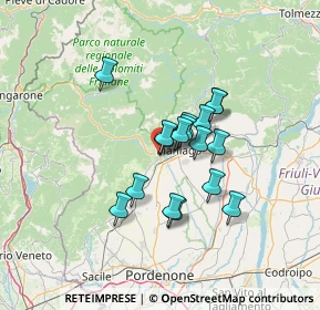 Mappa Via Roma, 33086 Montereale Valcellina PN, Italia (9.59882)