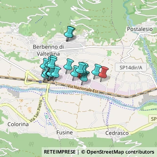 Mappa Via Guglielmo Marconi, 23010 Berbenno di Valtellina SO (0.6215)