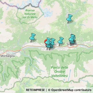 Mappa Via Guglielmo Marconi, 23010 Berbenno di Valtellina SO (5.64091)