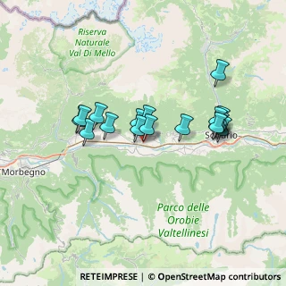 Mappa Via Guglielmo Marconi, 23010 Berbenno di Valtellina SO (6.04471)
