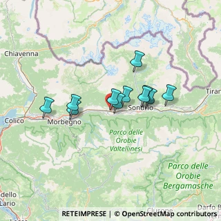 Mappa Via Guglielmo Marconi, 23010 Berbenno di Valtellina SO (10.14273)