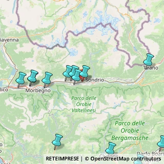 Mappa Via Nazionale Dello Stelvio, 23012 Castione Andevenno SO, Italia (21.34538)