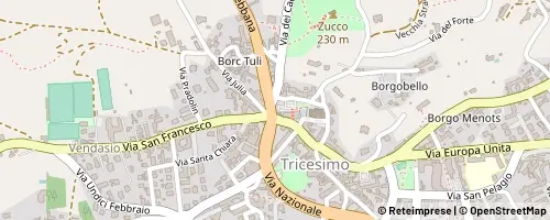Mappa Tricesimo