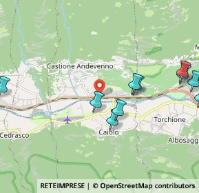 Mappa Centro commerciale Le Torri, 23012 Castione Andevenno SO, Italia (3.3965)