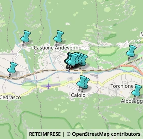 Mappa Centro commerciale Le Torri, 23012 Castione Andevenno SO, Italia (0.9825)