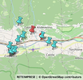 Mappa Via Nazionale Ovest, 23012 Castione Andevenno SO, Italia (2.24231)