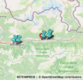 Mappa Via Nazionale Ovest, 23012 Castione Andevenno SO, Italia (9.32455)