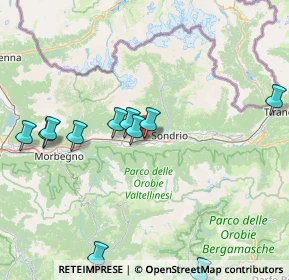 Mappa Via Nazionale Ovest, 23012 Castione Andevenno SO, Italia (21.26)