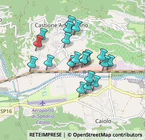 Mappa Via Nazionale Ovest, 23012 Castione Andevenno SO, Italia (0.6835)