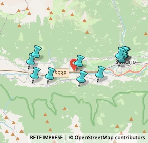Mappa Via Nazionale Ovest, 23012 Castione Andevenno SO, Italia (3.77583)