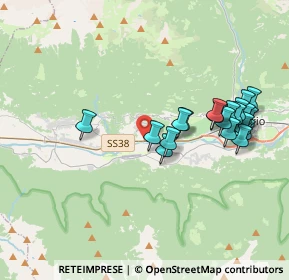 Mappa Via Nazionale Ovest, 23012 Castione Andevenno SO, Italia (3.764)