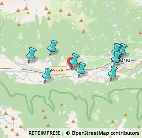 Mappa Via Nazionale Ovest, 23012 Castione Andevenno SO, Italia (4.04364)