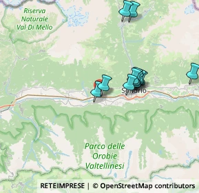 Mappa Via Nazionale Ovest, 23012 Castione Andevenno SO, Italia (6.26083)