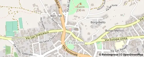 Mappa Tricesimo