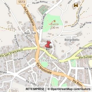 Mappa 6 Piazza Giuseppe Garibaldi, Tricesimo, UD 33019, 33010 Tricesimo UD, Italia, 33010 Tricesimo, Udine (Friuli-Venezia Giulia)